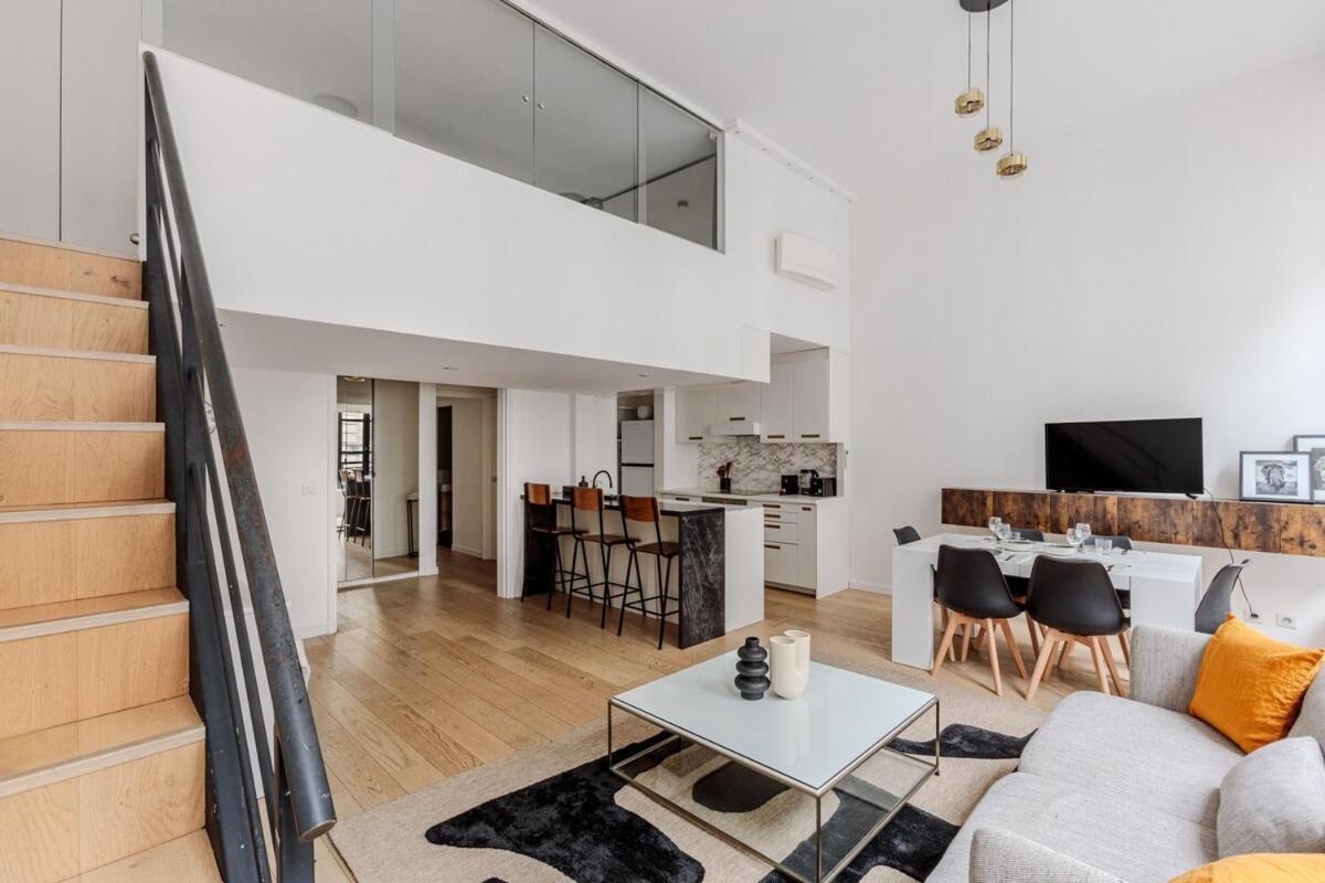 Beautiful Loft Duplex 6p Ac Heart Of Marais Appartement Parijs